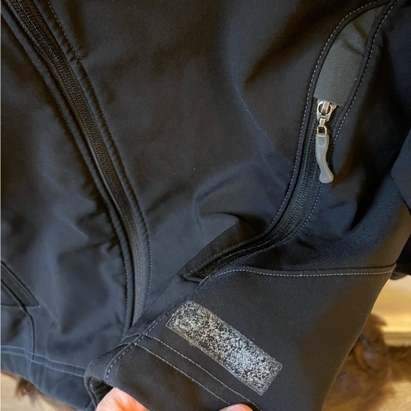 REI Shell Zip Up Jacket Size Medium Black - Picture 3 of 8